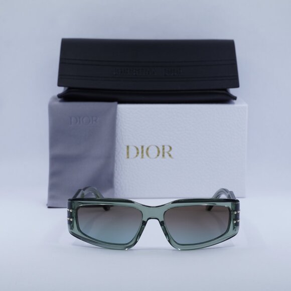 Final Price! Dior DIORSIGNATURE S9U 55F2 Green Sunglasses main image 4